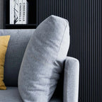 Hot Sale L-shape Combination Sectional Sofa Living Room Gray Fabric Sofa Set
