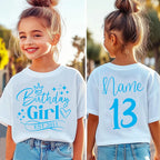 Birthday Girl Shirt 10th Girls Birthday Shirt 15th Childrens 16 Years Old Kids Clothes12th18th 20th 9th 13th 16th Birthday Shirt