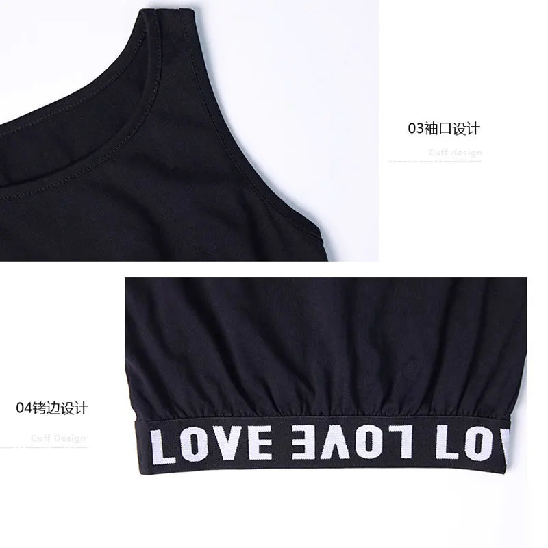 Summer Girls Tank Tops Kids Underwear Model Cotton Tank Top For Girls Teenager Girls Camisole Kids Singlets Undershirt